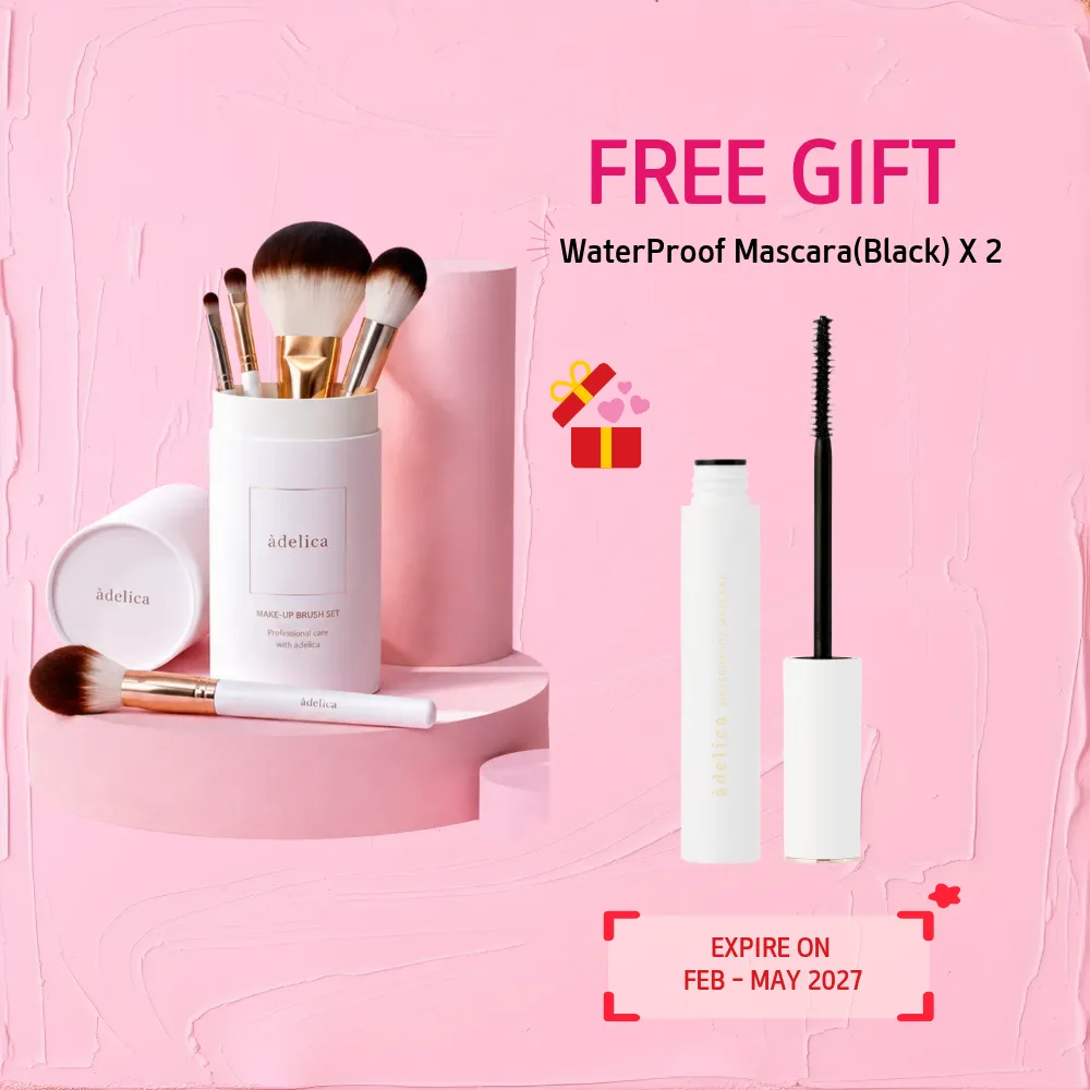 Adelica Make-Up Brush Set + free 2 WaterProof Mascara(Black) — photo 2