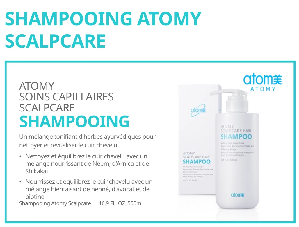 Atomy Scalpcare Hair Shampoo — photo 3